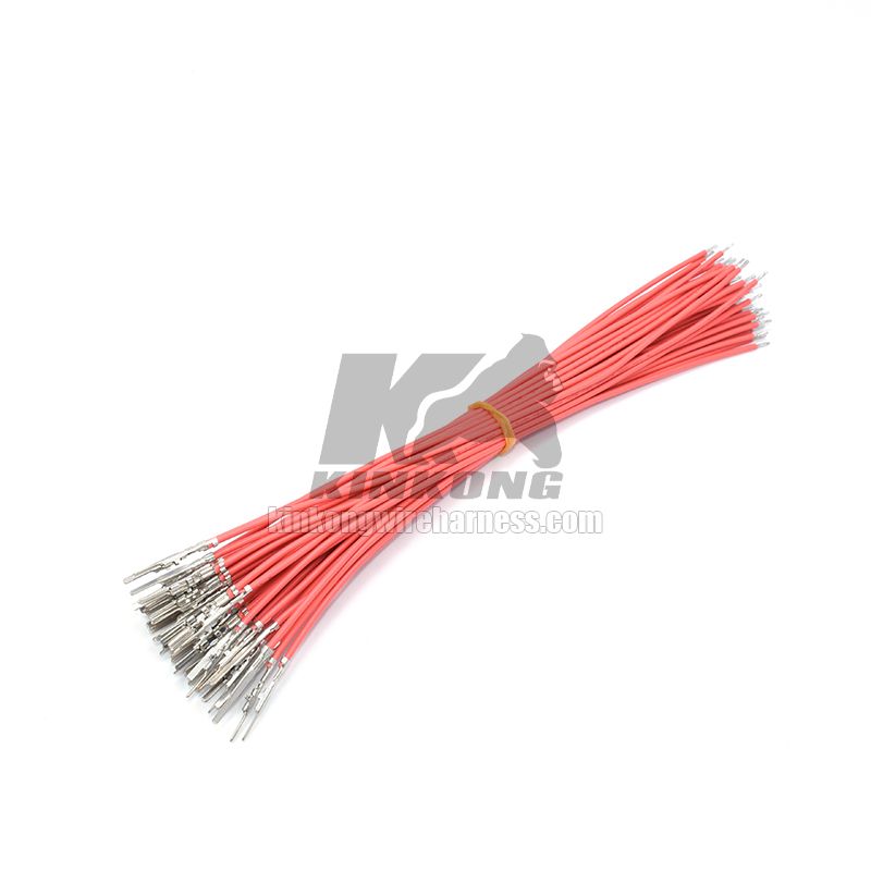 Kinkong custom flying lead wire harness with terminal 8100-0664