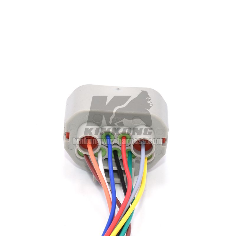 Kinkong custom 9 Pin Female Waterproof Auto Wire Harness Connector 7283-1296-40