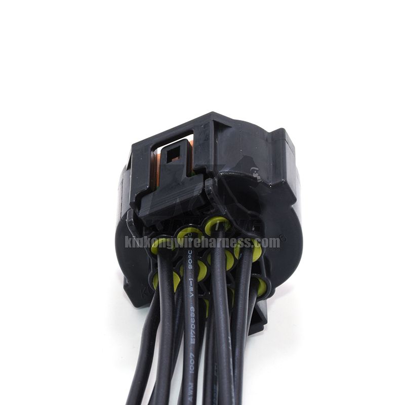 Kinkong custom 10Pin car headlight plug waterproof electrial auto socket male female HP406-10021 wiring harness
