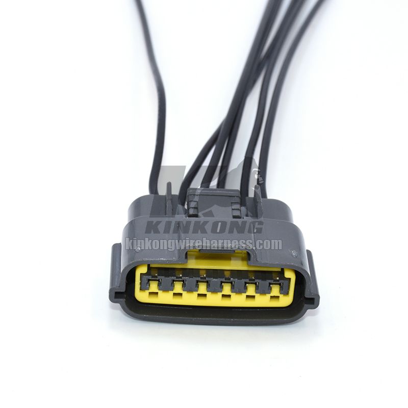 Kinkong custom 6-way Accelerator throttle speed pedal connector 6098-0146 with pigtail harness