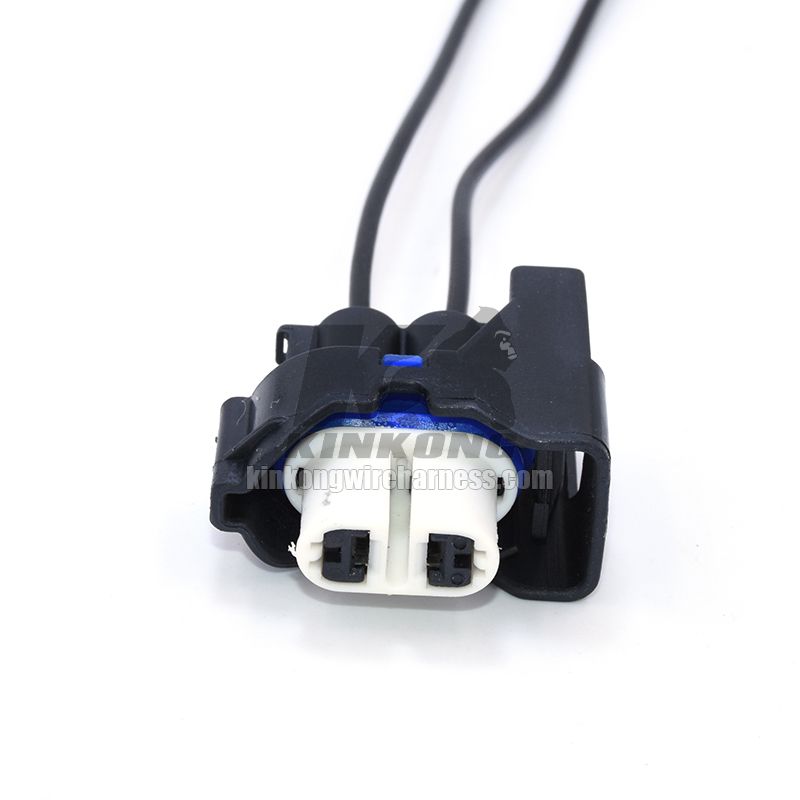 Kinkong custom2 Pin 7183-3789-30 Female Car Fog Light Connector Auto Waterproof Lamp Cable