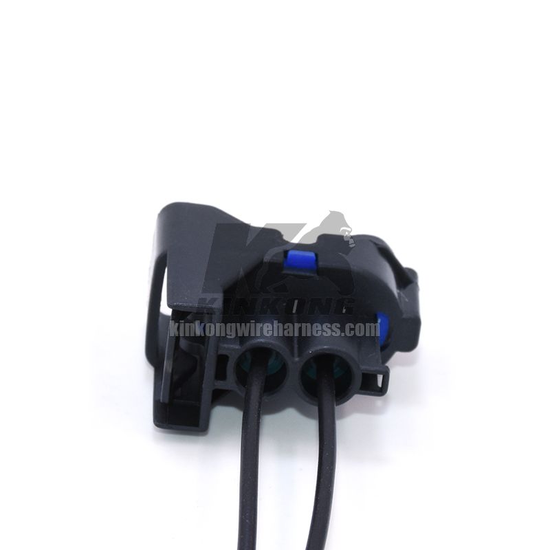 Kinkong custom2 Pin 7183-3789-30 Female Car Fog Light Connector Auto Waterproof Lamp Cable