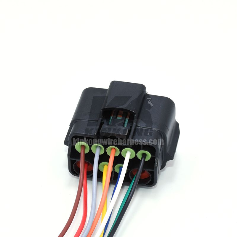 Kinkong custom 9 way waterproof watertight electrical wire harness 6195-0238