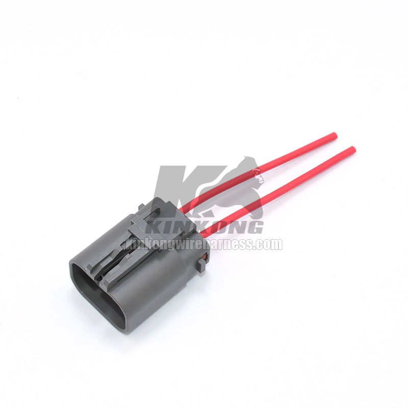 Kinkong custom 2 Pin Female Mitsubishi Mazda 6 Generator Wire Harness Connector 7223-6224-40