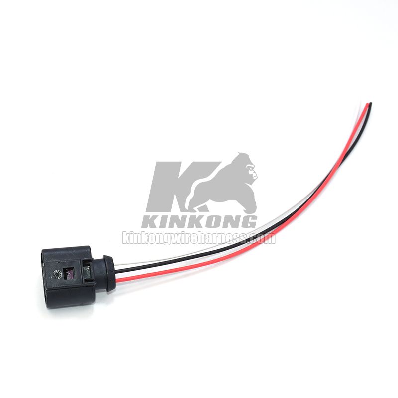 Kinkong custom 3 PIN PIGTAIL WIRING PLUG VW GOLF JETTA GTI MK4 BEETLE AUDI A4 A6 - 1J0 973 703