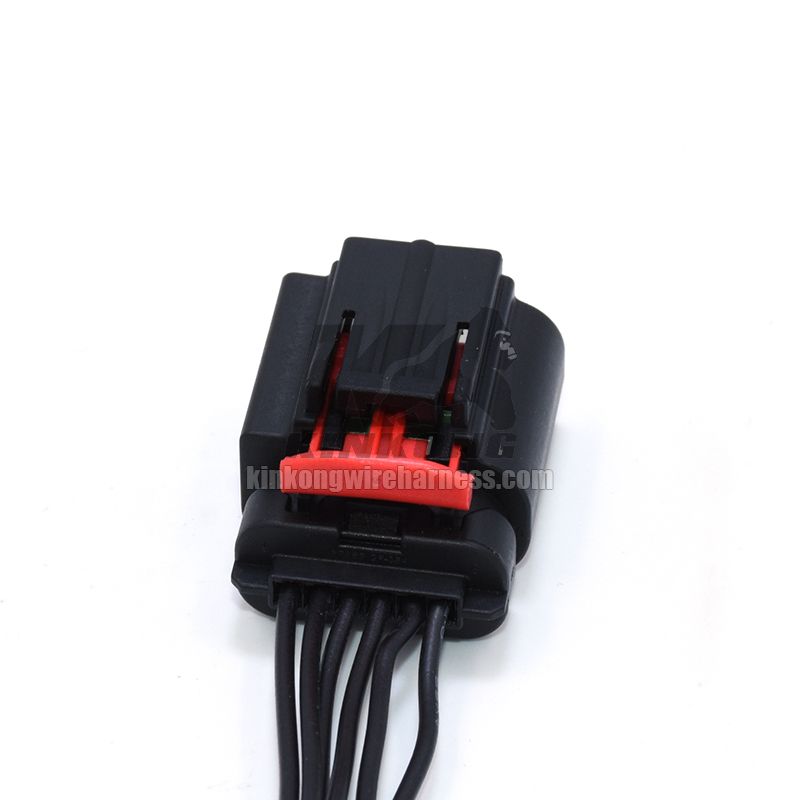 Kinkong custom 6 Pin Way Tyco Accelerator Pedal Waterproof Socket Sensor Auto Wire Harness Connector With  1-1419168-1