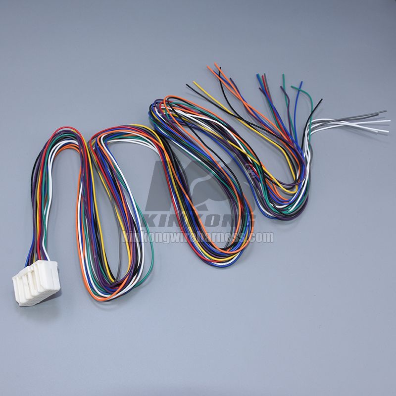 Kinkong custom 22-way TE 917989-1 pigtail wire harness