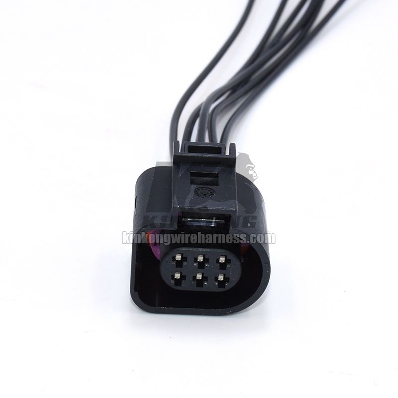 KinKong Custom pigtail wire harness with 6 way connector 1813139-1 for Throttle position sensor