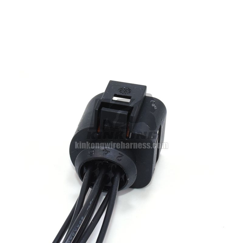 KinKong Custom pigtail wire harness with 6 way connector 1813139-1 for Throttle position sensor