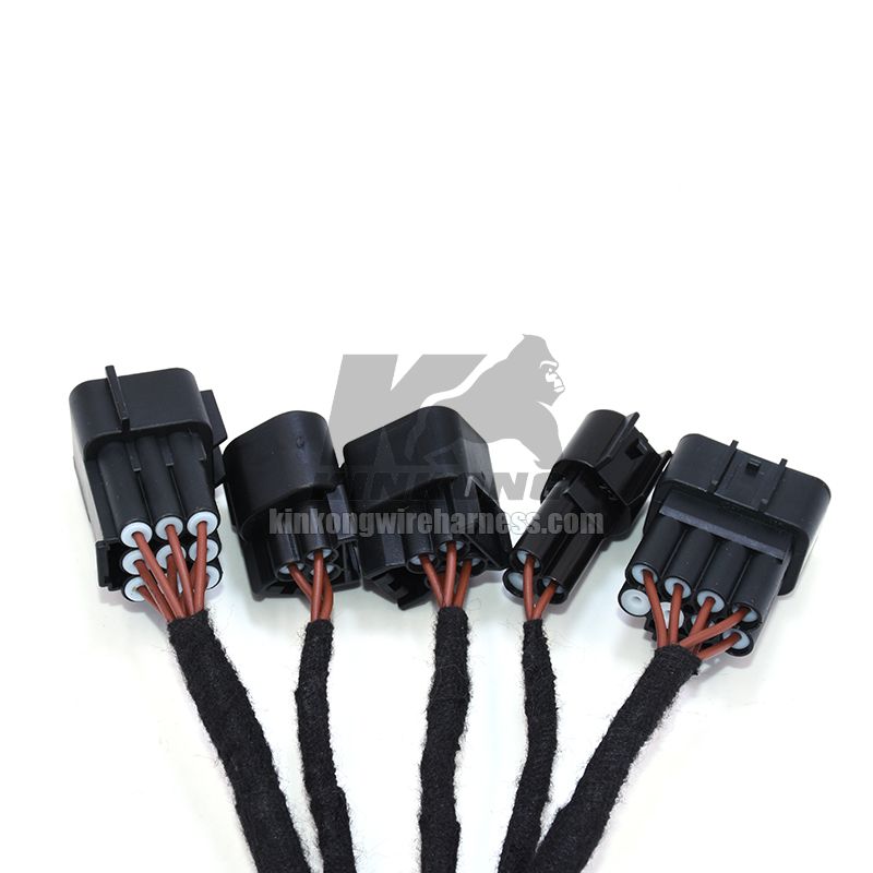 KinKong Custom motorcycle motorbike wire harness MX23A34SF1 MX23A34XF1 JAE 34 PIN ECU