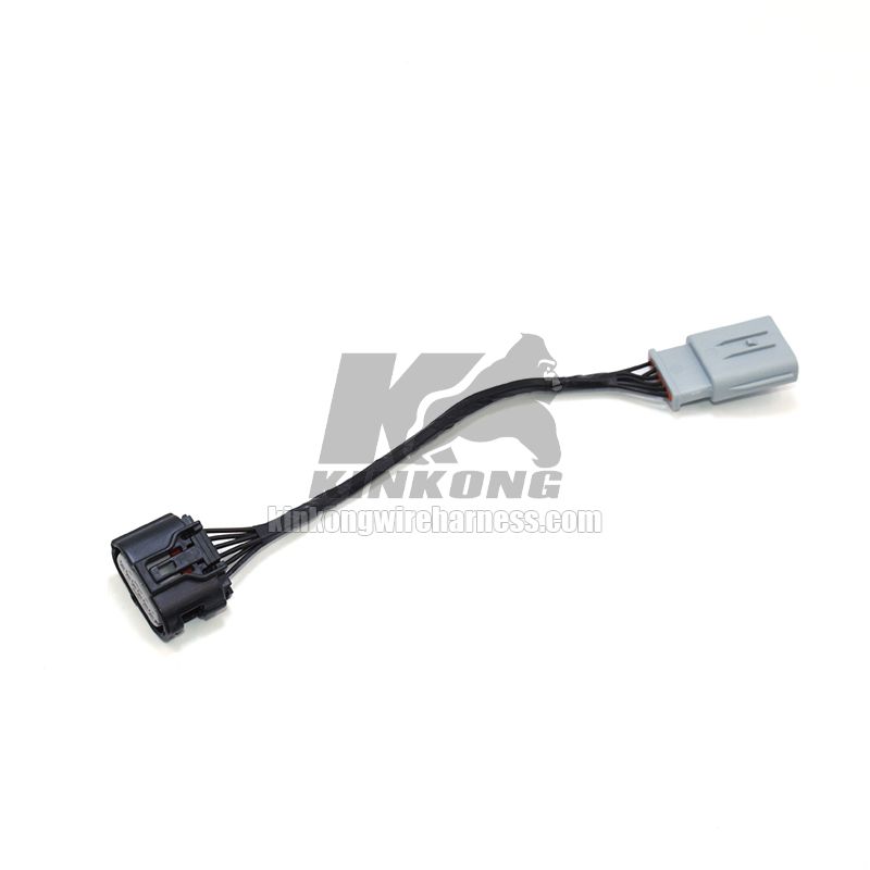 Kinkong custom 6 Pin TS 025 Car Accelerator Pedal Wiring Harness MAF Reversing Radar Plug Compatible with Toyota Subaru Mazda 6189-7100