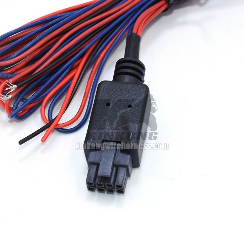 KinKong Custom 8pin Molex Connector Wire Harness Assembly