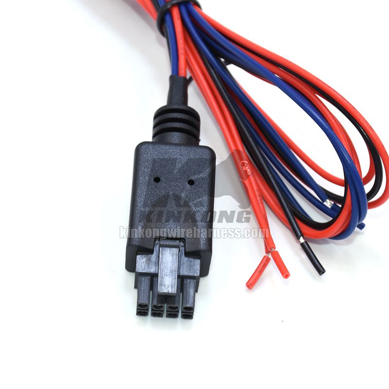 KinKong Custom 8pin Molex Connector Wire Harness Assembly