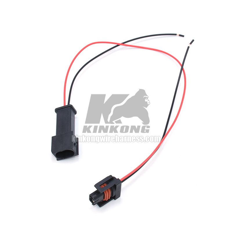 KinKong Custom 2 way sensor wire harness air temp sensor 12162215 and male connector