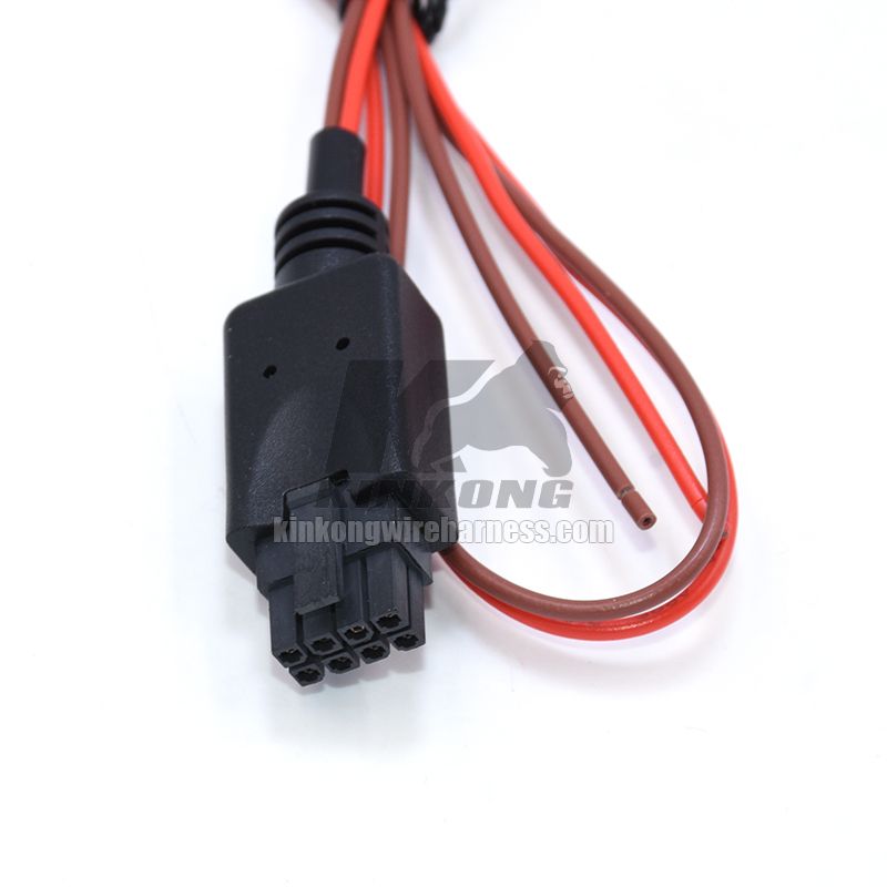 KinKong Custom 8pin Molex Connector Wire Harness Assembly 15802208A001