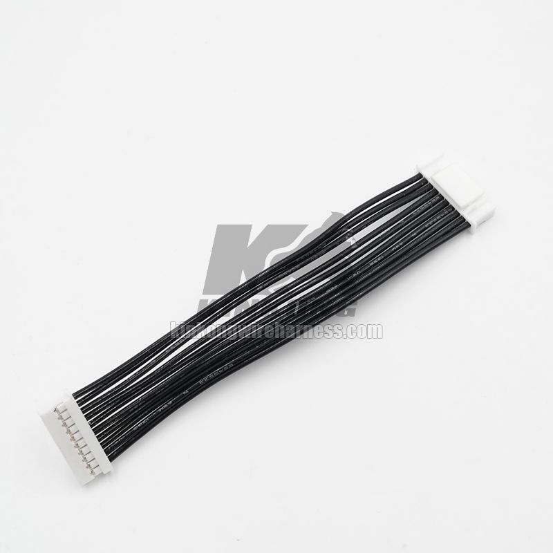 Custom 10-Pin PA2.0 to PA2.0 Internal Jumper Wire, High-Temperature Teflon (PTFE) Wire Harness for PCBA