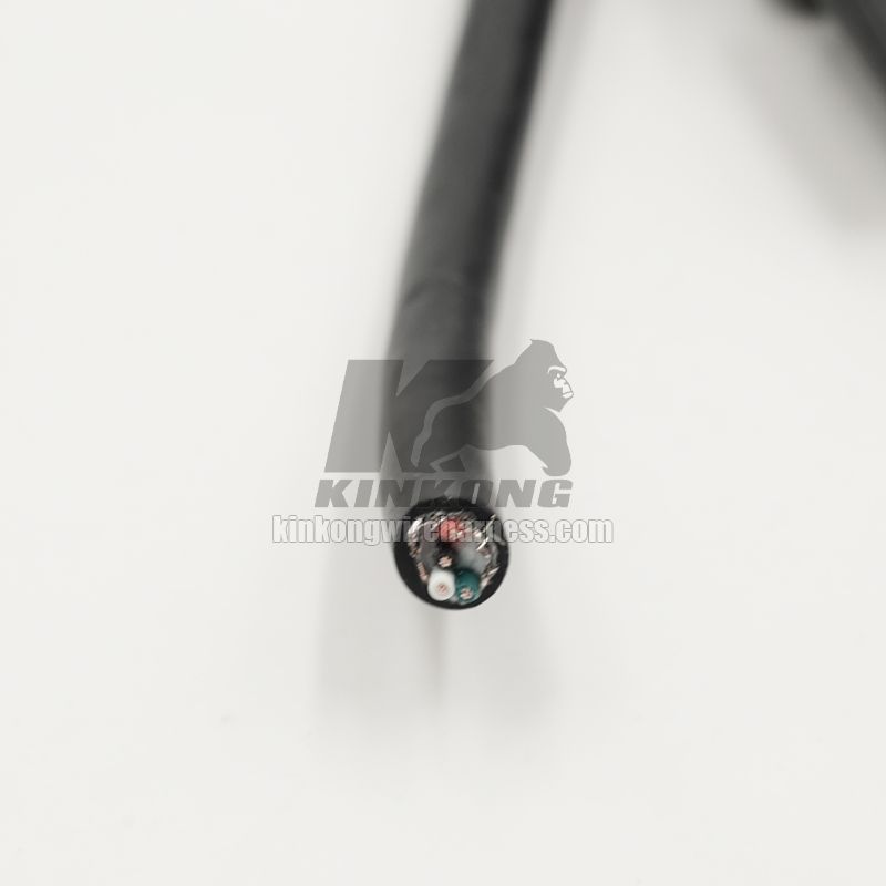 Custom RS232 DB9 Female wire harness pigtail for Serial Communication