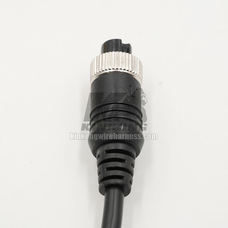 Custom 4PIN Female Plug to RCA Female adapter Audio cable BNC Adapter for vehicle camera reversing monitor